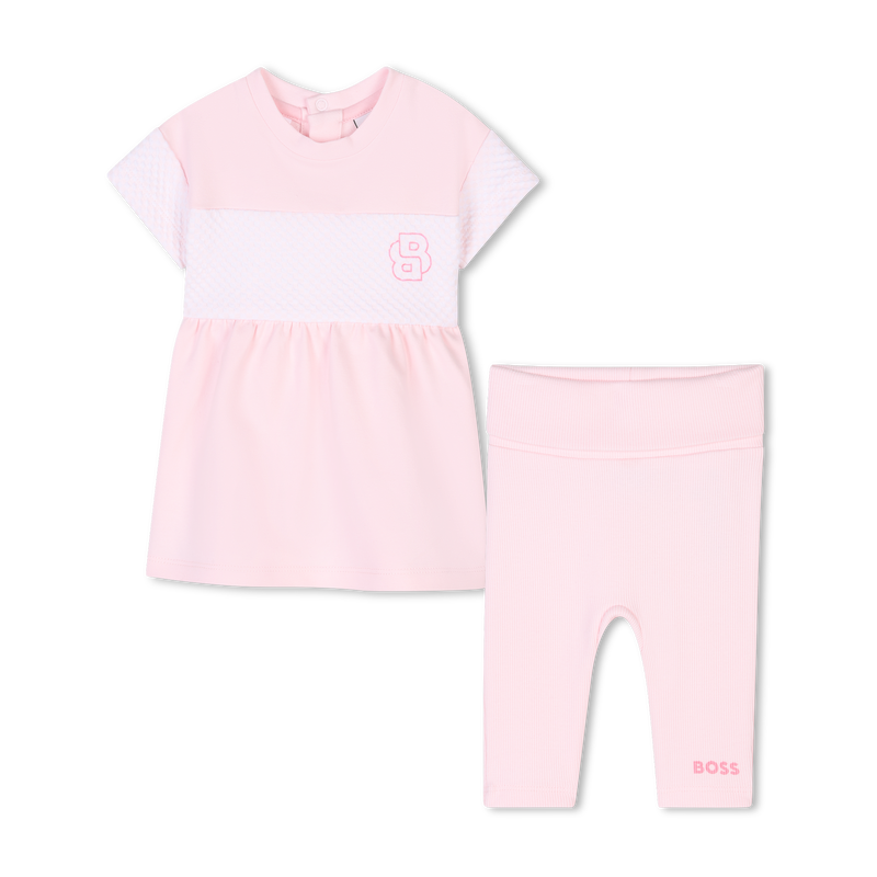 Set aus Kleid und Leggings BOSS 
                        GIRL
