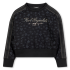 Sweatshirt aus doppeltem Jersey KARL LAGERFELD KIDS 
                    GIRL