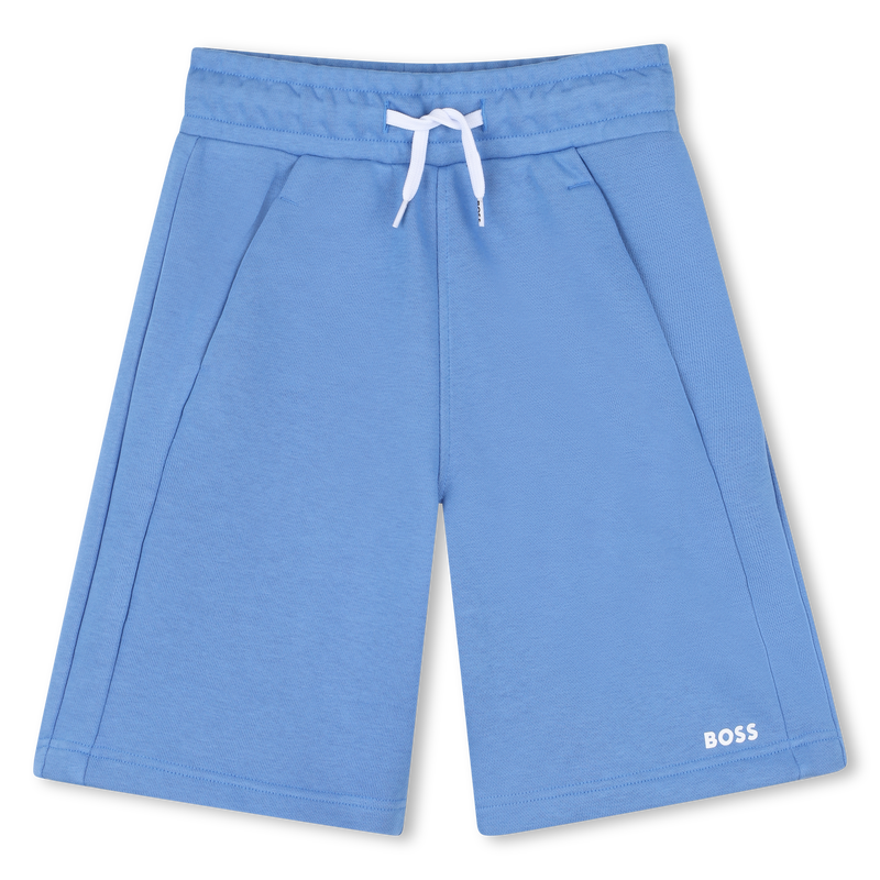 Einfarbige Molton-Bermudas BOSS 
                        BOY