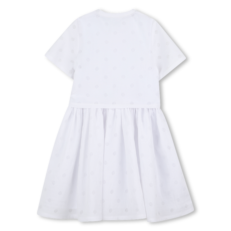 Kurz&auml;rmeliges Kleid BOSS 
                        GIRL