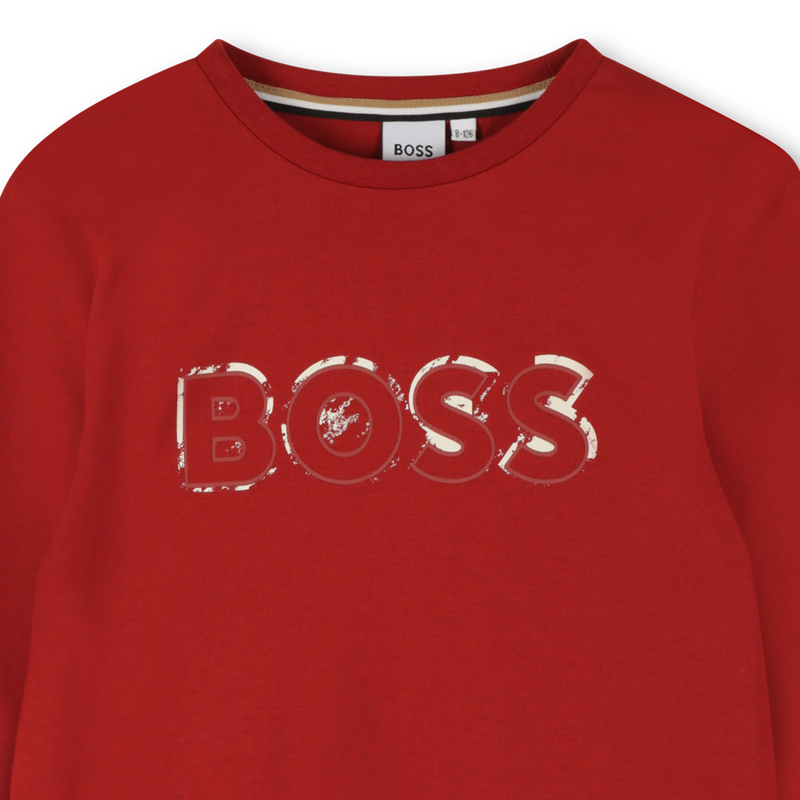 Langarm-T-Shirt BOSS 
                        BOY