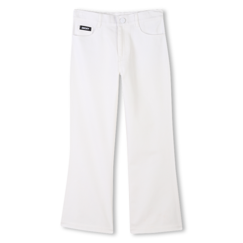 Hose aus Baumwolle und Leinen DKNY 
                        GIRL