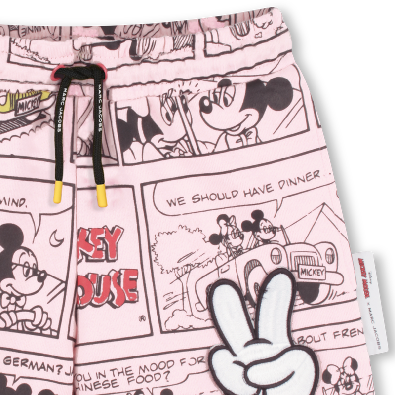 Shorts aus Baumwollmolton MARC JACOBS 
                        GIRL
