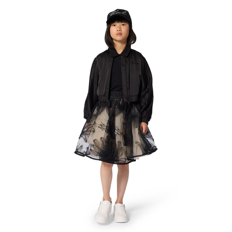 KAPPE MIT VERSTELLBAREM VERSCHLUSS KARL LAGERFELD KIDS 
                        GIRL