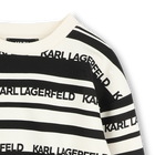 Gestreiftes Sweatshirt KARL LAGERFELD KIDS 
                    BOY