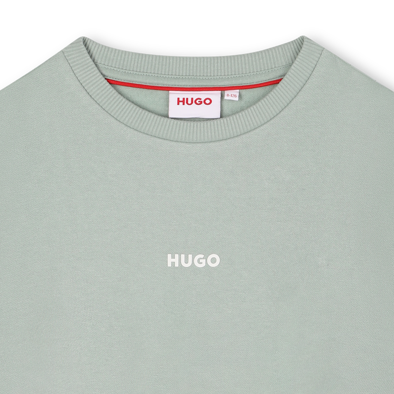 Sweatshirt mit Rundhalsausschnitt HUGO 
                        BOY