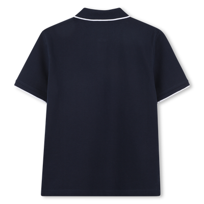 Gerades Baumwoll-Poloshirt BOSS BOY