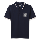 Polohemd mit Detail BOSS 
                    BOY