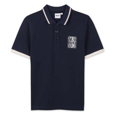 Polohemd mit Detail BOSS BOY