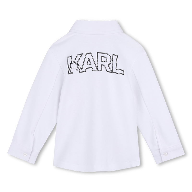 Hemd und Hose Set KARL LAGERFELD KIDS 
                        JUNGE