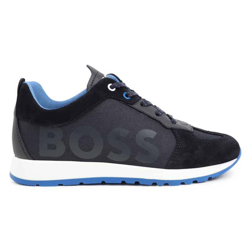 Leder-Sneakers zum Schnüren BOSS 
                        BOY