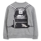 Sweatshirt aus Baumwollfleece MARC JACOBS 
                    BOY
