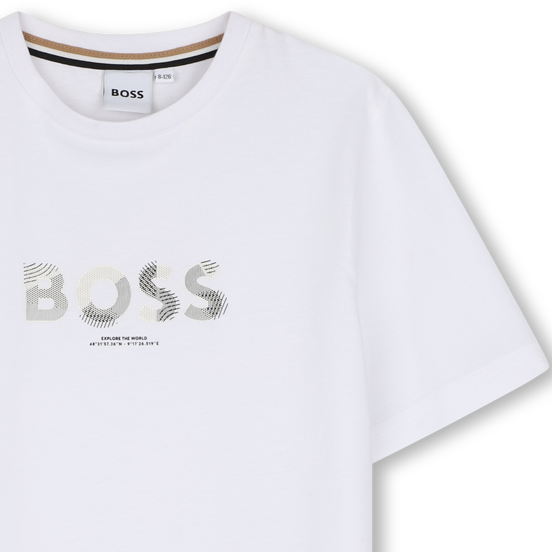 T-Shirt mit kurzen &Auml;rmeln BOSS 
                        BOY