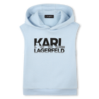 &Auml;rmelloses Kapuzenshirt KARL LAGERFELD KIDS 
                    BOY