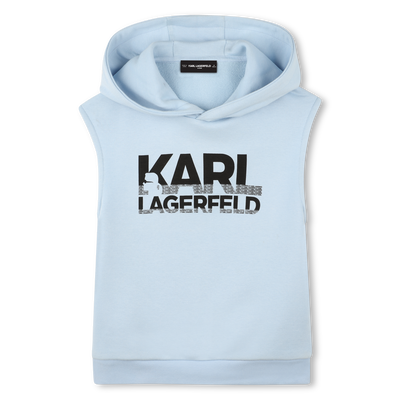 &Auml;rmelloses Kapuzenshirt KARL LAGERFELD KIDS BOY