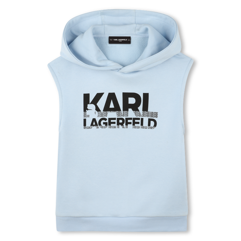 &Auml;rmelloses Kapuzenshirt KARL LAGERFELD KIDS 
                        BOY