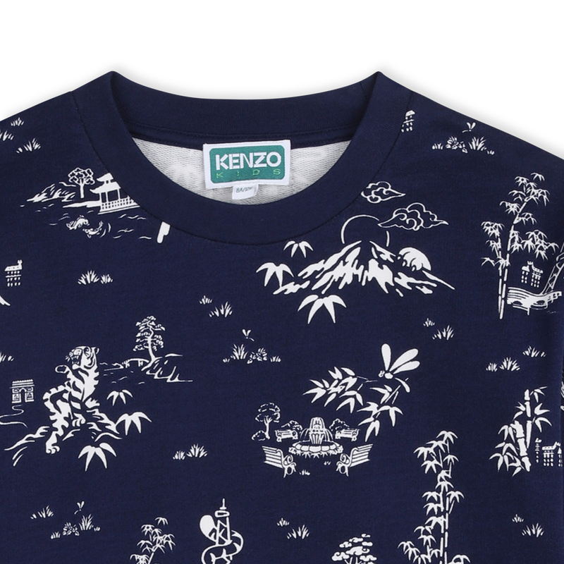 FLEECE-SWEATSHIRT KENZO KIDS 
                        GIRL