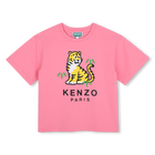 T-Shirt mit kurzen &Auml;rmeln KENZO KIDS 
                    GIRL