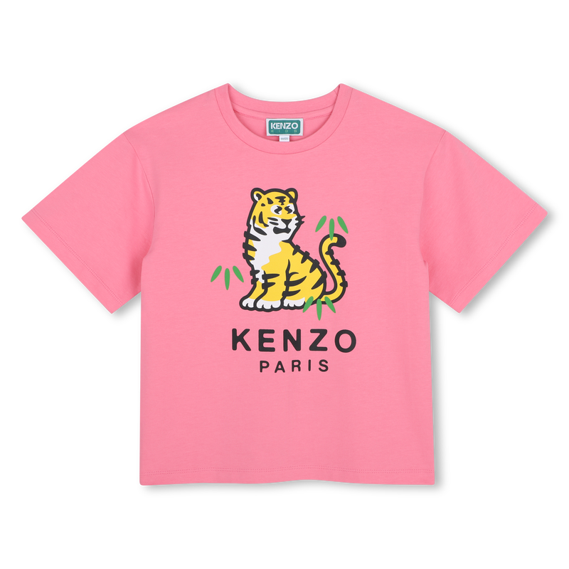 T-Shirt mit kurzen &Auml;rmeln KENZO KIDS 
                        GIRL