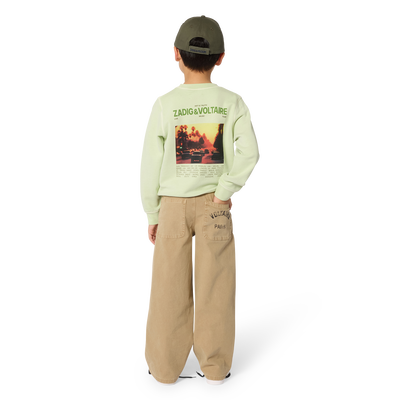 SWEATSHIRT MIT RUNDHALSAUSSCHNITT ZADIG & VOLTAIRE BOY