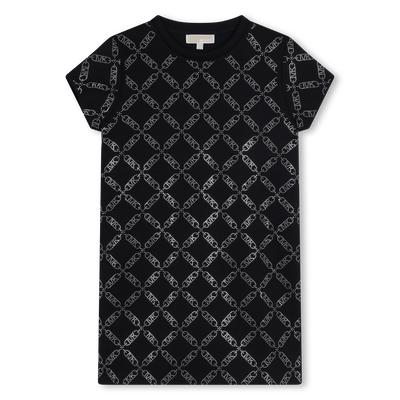 Kurz&auml;rmeliges Kleid mit Nieten MICHAEL KORS GIRL