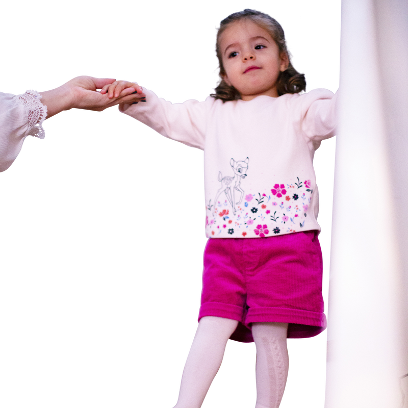 Shorts aus Cord CARREMENT BEAU 
                        GIRL