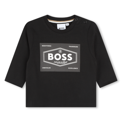 Baumwoll-Langarmshirt BOSS BOY
