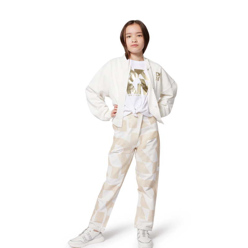 Sneaker aus zwei Materialien DKNY 
                        GIRL
