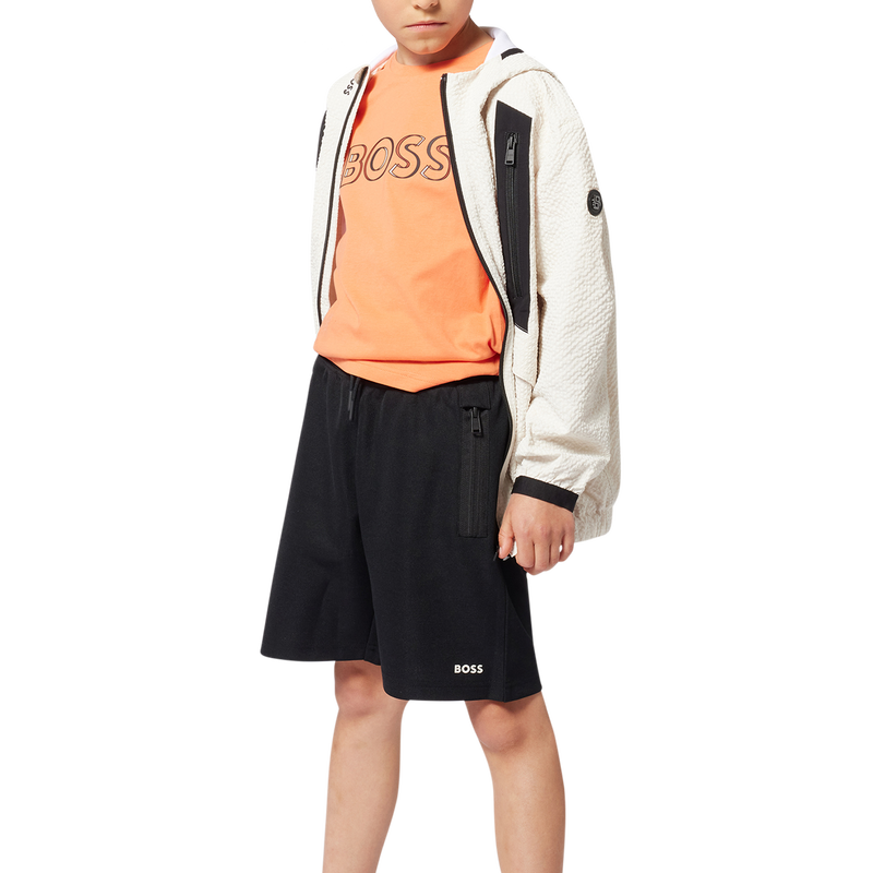 Jogging-Bermudas mit Logo BOSS 
                        JUNGE