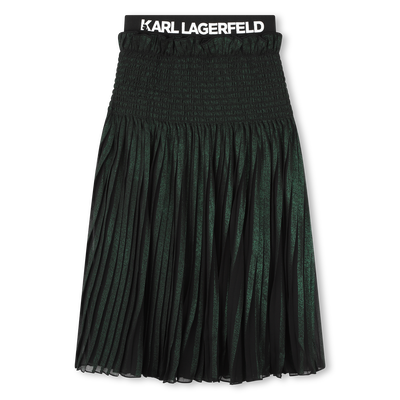 Schimmernder Midi-Plissee-Rock KARL LAGERFELD KIDS GIRL