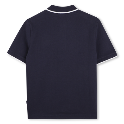 KURZ&Auml;RMELIGES POLOSHIRT BOSS BOY