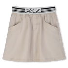 Rock mit elastischem bund KARL LAGERFELD KIDS 
                    GIRL