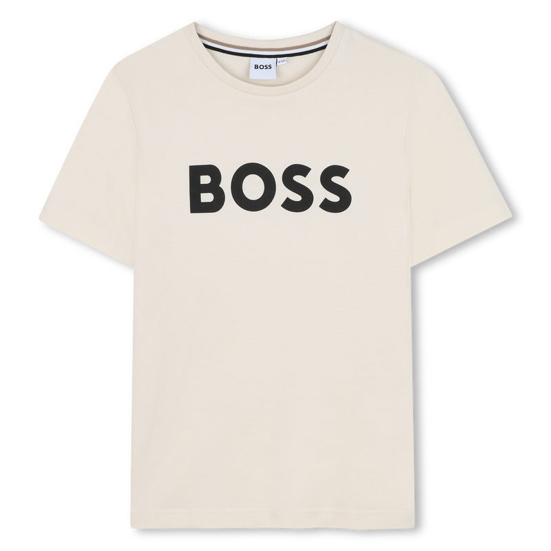 Kurz&auml;rmliges Baumwollshirt BOSS 
                        BOY