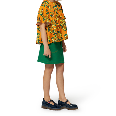 Kurzer Trapezrock mit Taschen KENZO KIDS GIRL