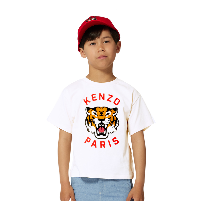 Baumwoll-Cap mit Stickerei KENZO KIDS 
                        UNISEX