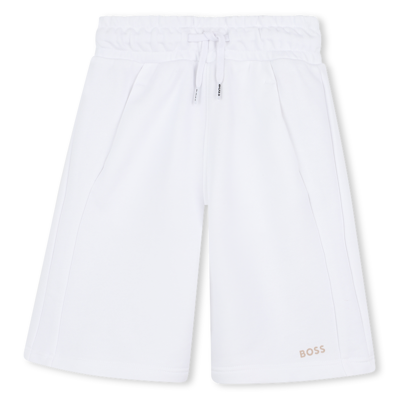 Einfarbige Molton-Bermudas BOSS 
                        BOY