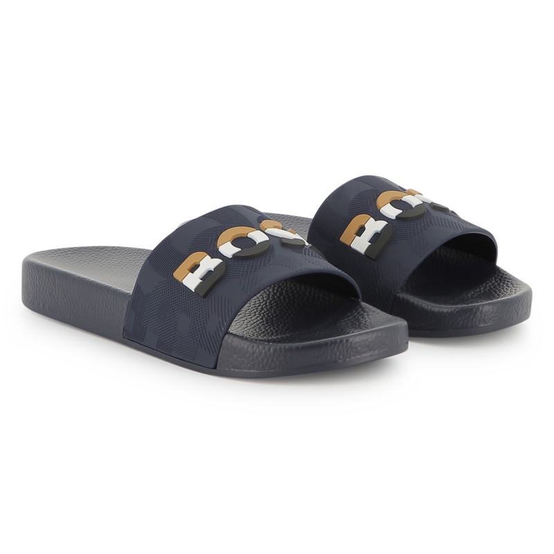 Pantoletten mit breitem Riemen BOSS 
                        BOY