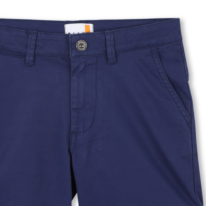 Verstellbare Bermudas aus Twill TIMBERLAND 
                        JUNGE
