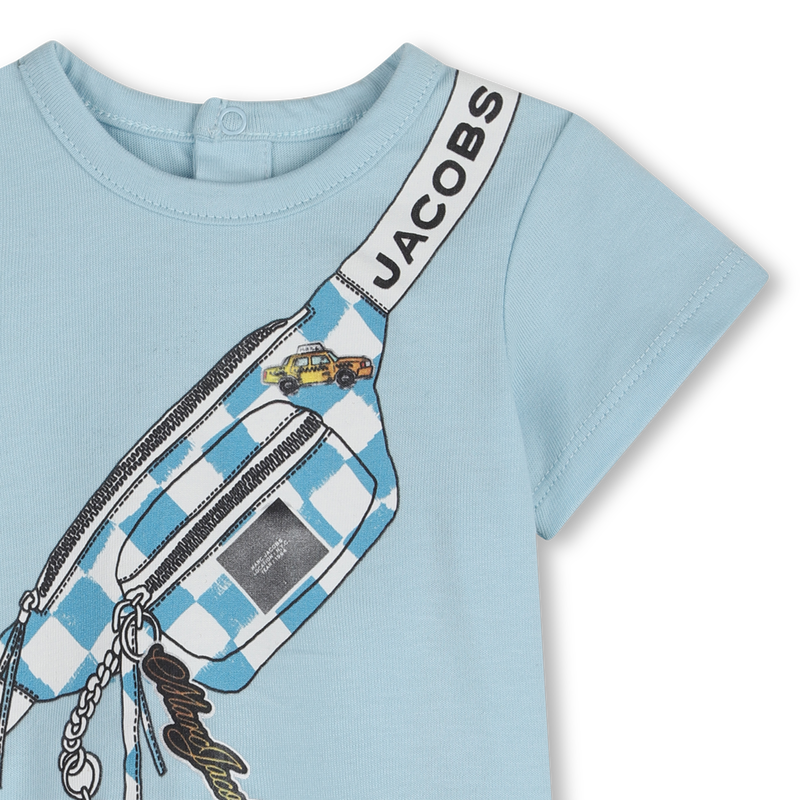 SET AUS T-SHIRT UND SHORTS MARC JACOBS 
                        UNISEX