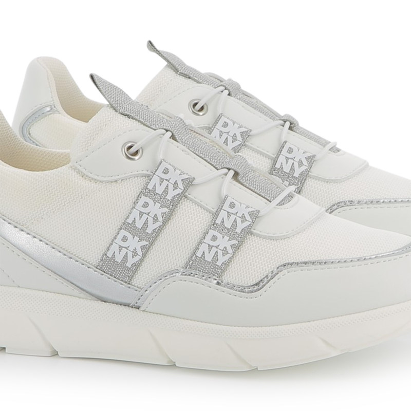 Sneaker aus zwei Materialien DKNY 
                        GIRL