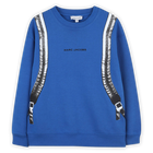 Sweatshirt aus Baumwollfleece MARC JACOBS 
                    BOY
