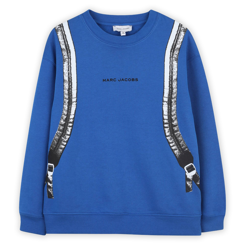 Sweatshirt aus Baumwollfleece MARC JACOBS 
                        BOY