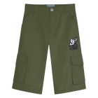 Bermudashorts mit aufgesetzten taschen, KAKI, hi-res