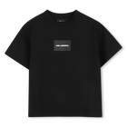 Kurz&auml;rmeliges t-shirt, SCHWARZ, hi-res