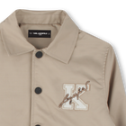 Gef&uuml;tterte Twilljacke KARL LAGERFELD KIDS 
                    BOY