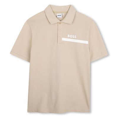 KURZ&Auml;RMELIGES POLOSHIRT BOSS BOY