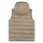 Daunenjacke mit Kapuze in Flann-Optik BOSS 
                    BOY