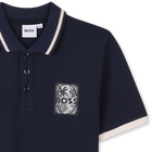 Polohemd mit Detail BOSS 
                    BOY