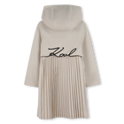 Gef&uuml;tterter trenchcoat KARL LAGERFELD KIDS 
                    M&Auml;DCHEN