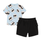 Set aus t-shirt und shorts KARL LAGERFELD KIDS 
                    BOY